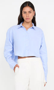 VERA SHIRT - CHAMBRAY BLUE