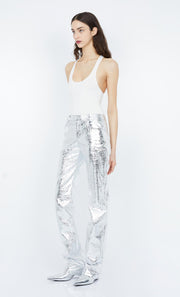 Xanthia Pant in Silver by Bec + Bridge