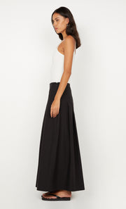 YANA MAXI SKIRT  - BLACK