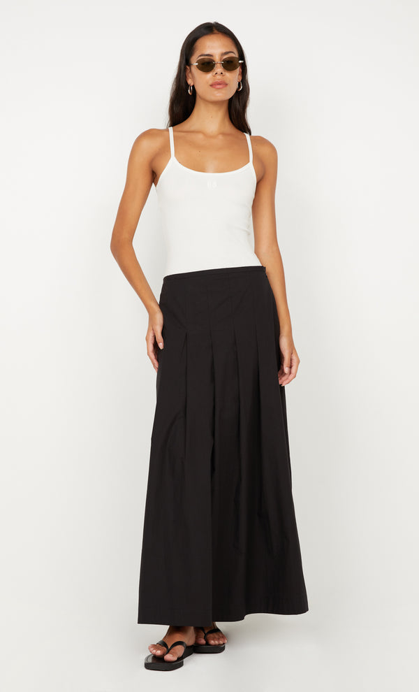 YANA MAXI SKIRT  - BLACK