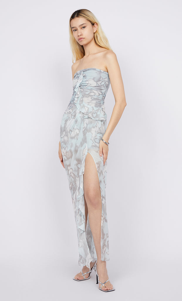 Zabelle Strapless Dress in Moonshadow by Bec + Bridge