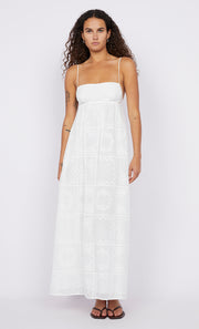 ZALEA MAXI DRESS - WHITE