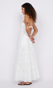 Zalea Maxi Dress in White by Bec + Bridge