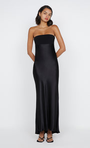 Zari Strapless Dress in Black by Bec + Bridge