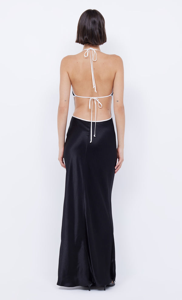 Zariah Halter Dress in Black by Bec + Bridge