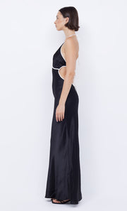 Zariah Halter Dress in Black by Bec + Bridge