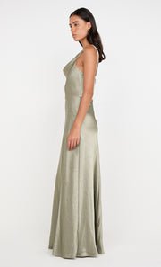 Austen Cowl Neck Dress in Sage by Bec + Bridge