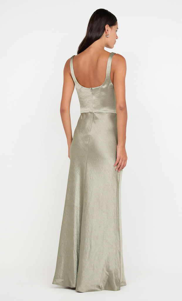 Austen Cowl Neck Dress in Sage by Bec + Bridge