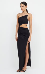 DILKON MAXI DRESS - BLACK