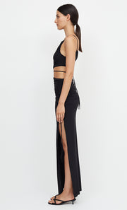 DILKON MAXI DRESS - BLACK