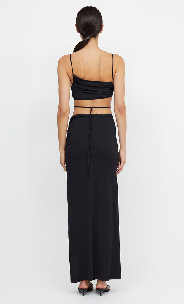 DILKON MAXI DRESS - BLACK