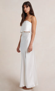 THE DREAMER STRAPLESS TOP  - IVORY