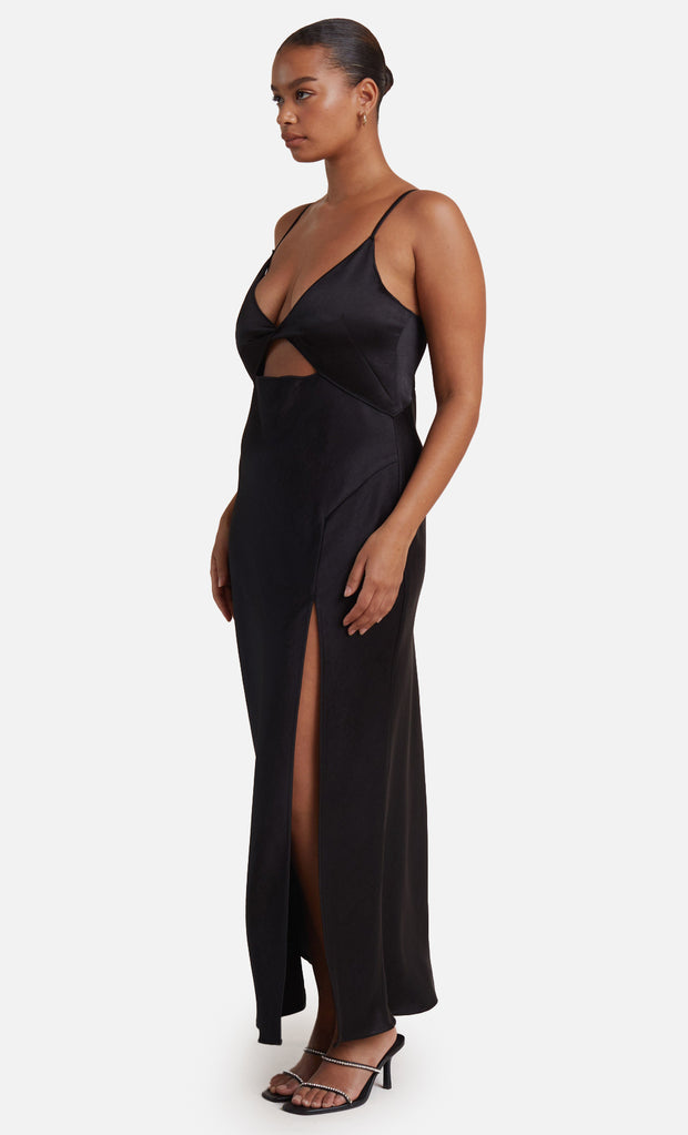 HAZEL MAXI DRESS - BLACK