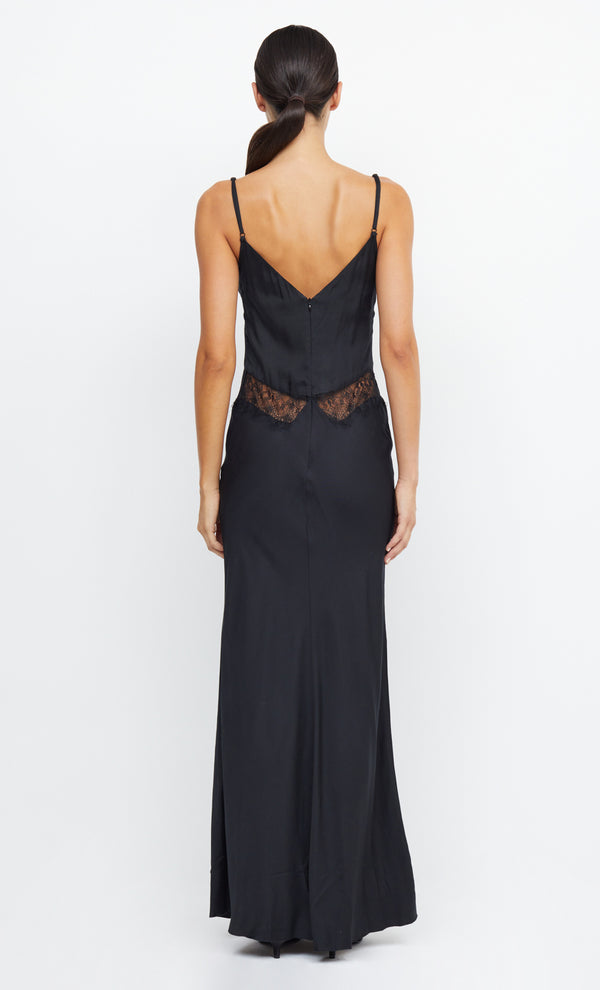 NICOLETTE MAXI DRESS - BLACK