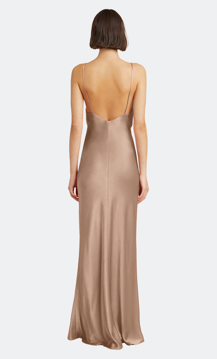 LORELAI V MAXI DRESS - GOLDEN