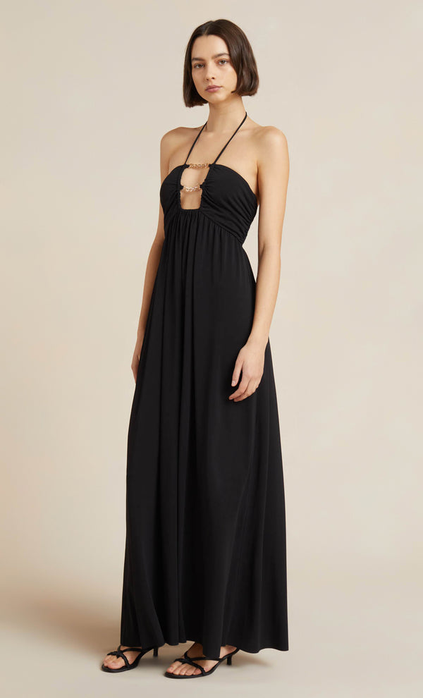 ADALINE MAXI DRESS - BLACK