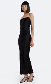 MALYKA MAXI DRESS - BLACK