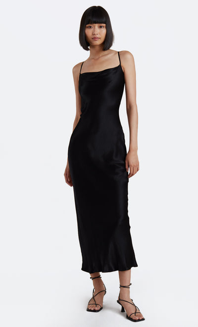 MALYKA MAXI DRESS - BLACK