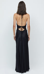 NAOMI MAXI DRESS - BLACK