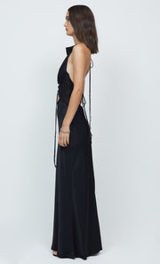 NAOMI MAXI DRESS - BLACK