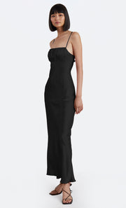 AMBER MAXI DRESS - BLACK