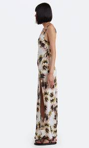 BLOOM LINEN MAXI - IVORY PRINT