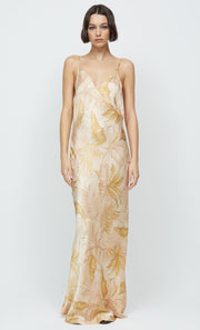 DUSTY PALMS MAXI DRESS - DUSTY PALMS