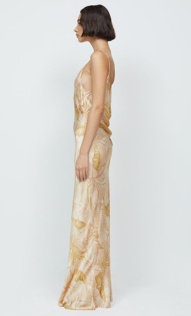 DUSTY PALMS MAXI DRESS - DUSTY PALMS