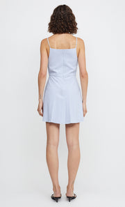 KATE MINI DRESS - POWDER BLUE