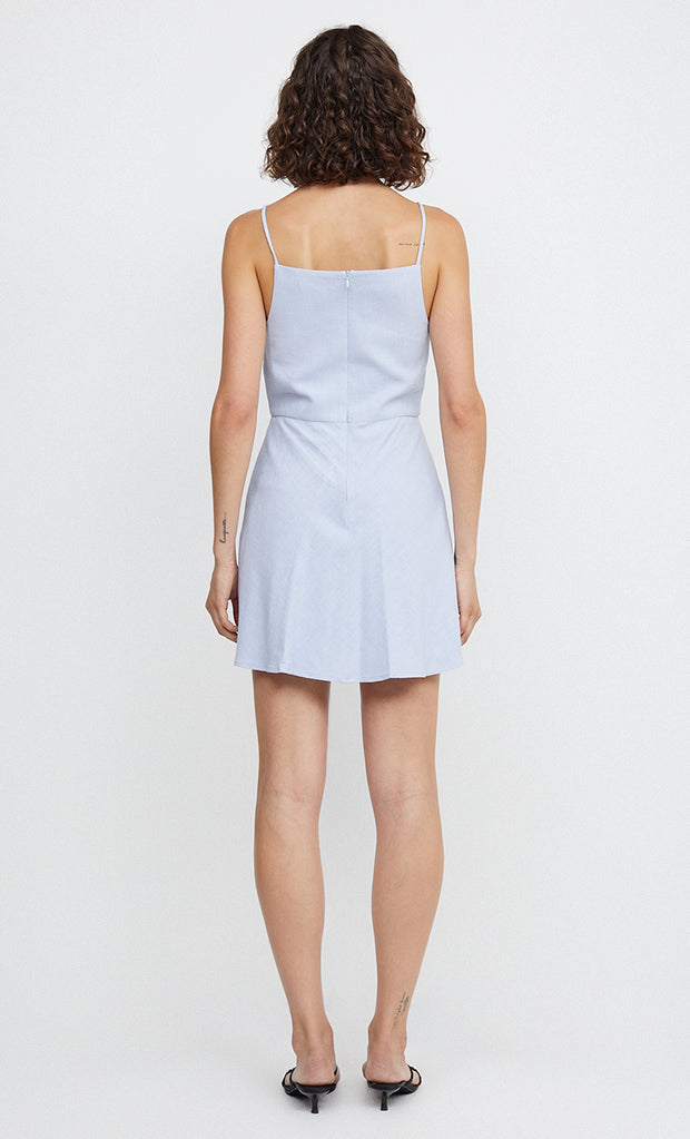 KATE MINI DRESS - POWDER BLUE