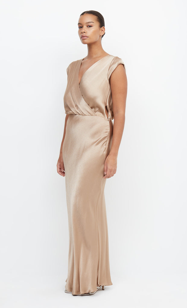 MOON DANCE MAXI DRESS - GOLDEN