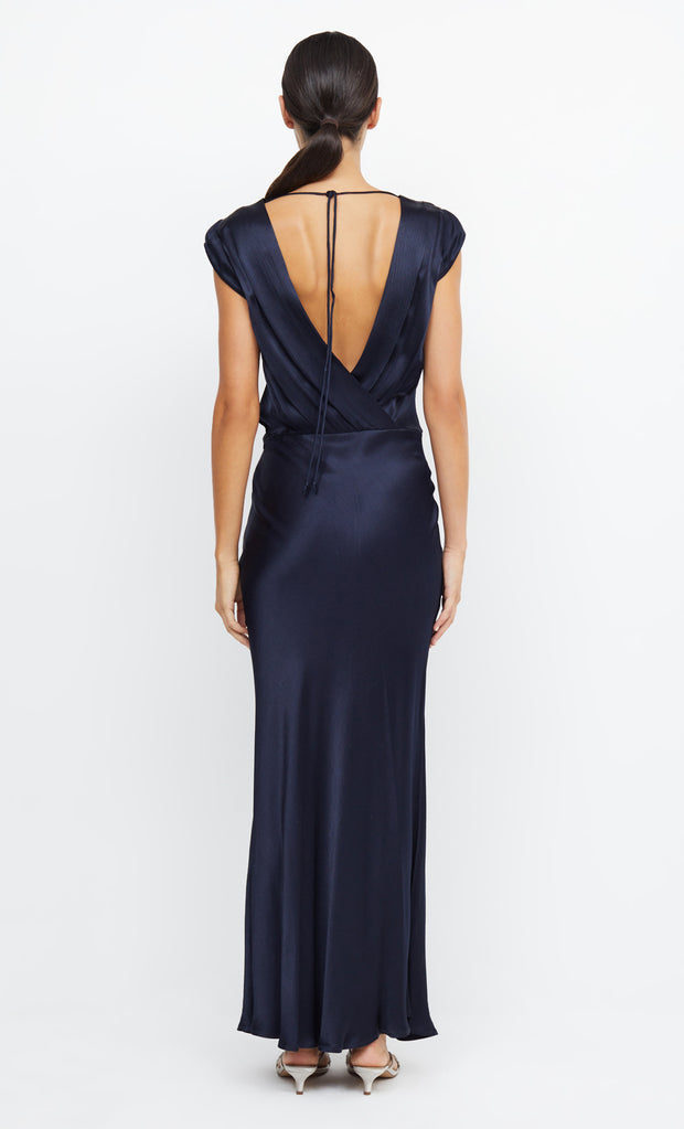 Moon Dance Maxi Bridesmaid Dress in Ink Navy by Bec + Bridge