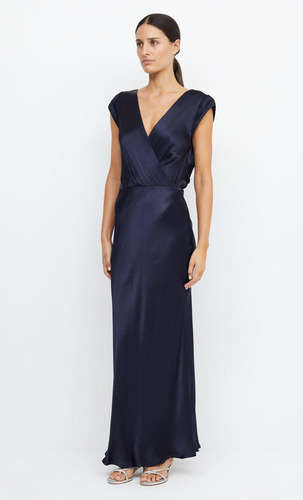 Moon Dance Maxi Bridesmaid Dress in Ink Navy by Bec + Bridge