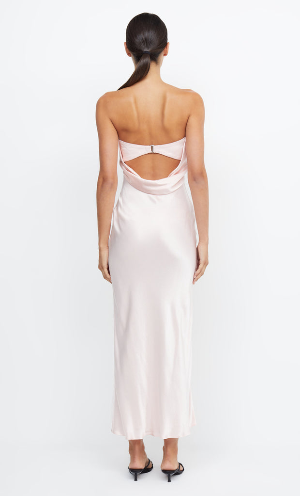 Moon Dance Strapless Formal Dress in Blush Pink by Bec + Bridge