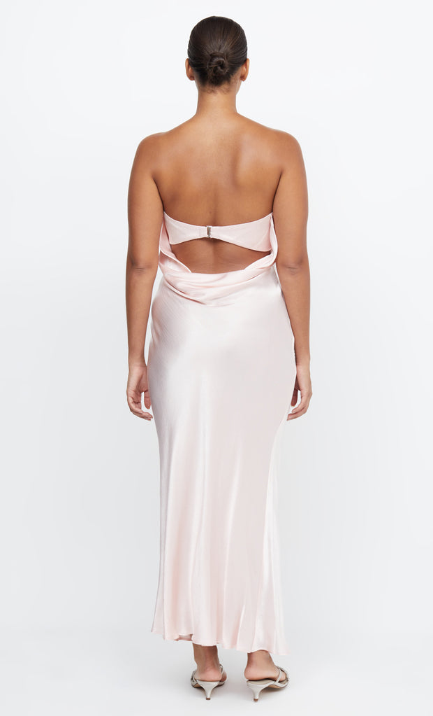 Moon Dance Strapless Formal Dress in Blush Pink by Bec + Bridge