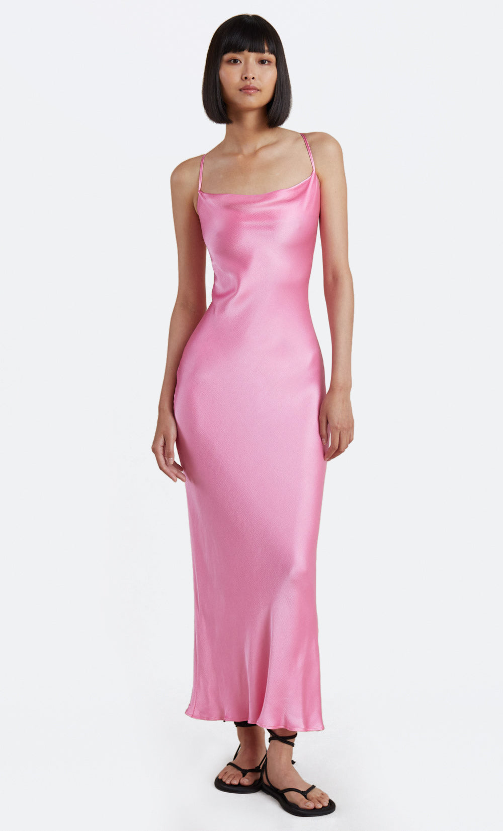 MALYKA MAXI DRESS CANDY PINK BEC BRIDGE US