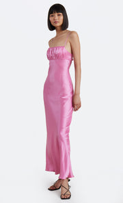 AMBER MAXI DRESS - CANDY PINK