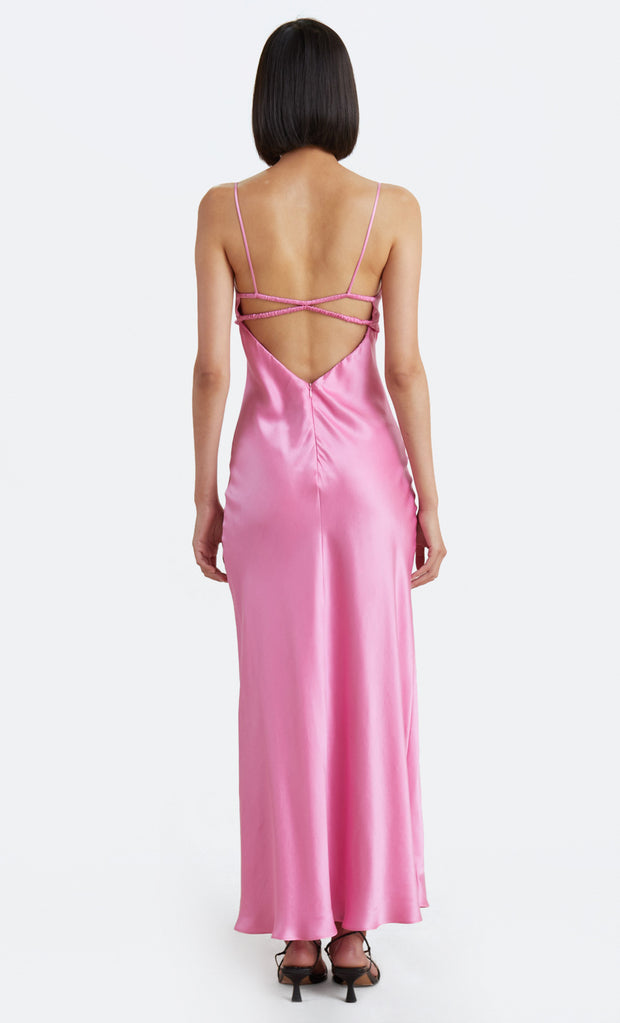 AMBER MAXI DRESS - CANDY PINK