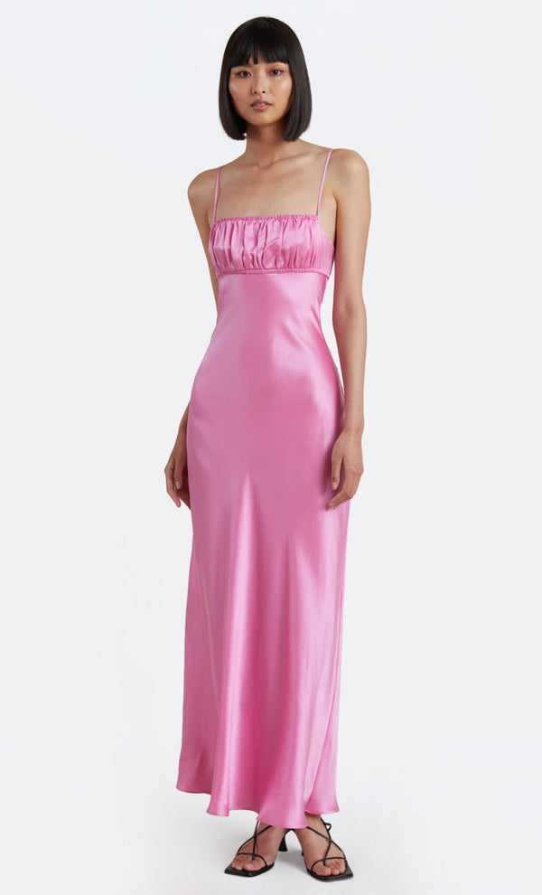 AMBER MAXI DRESS - CANDY PINK