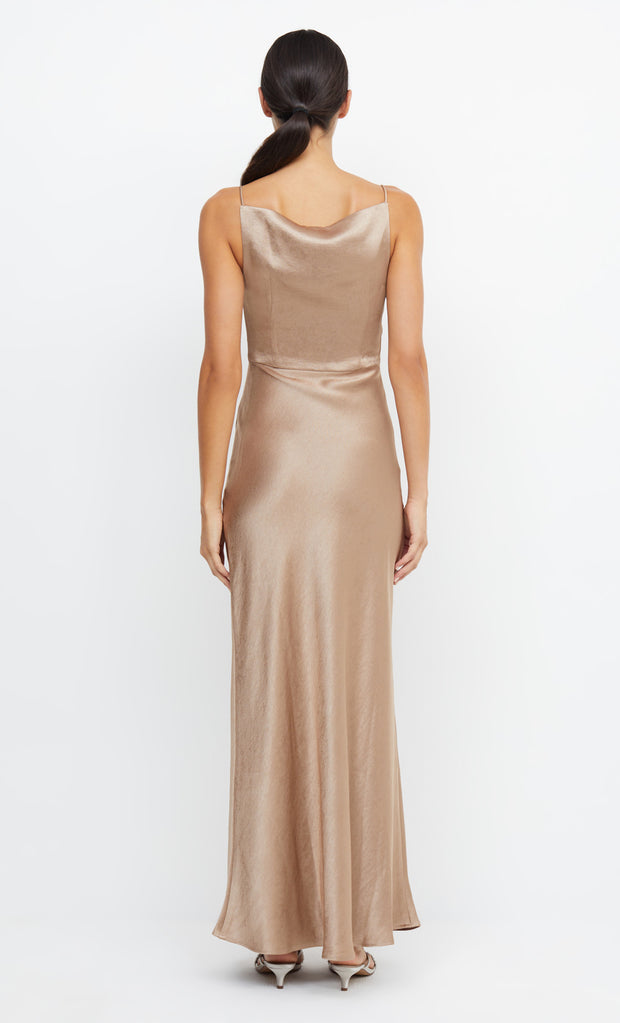 THE DREAMER MAXI DRESS - GOLDEN