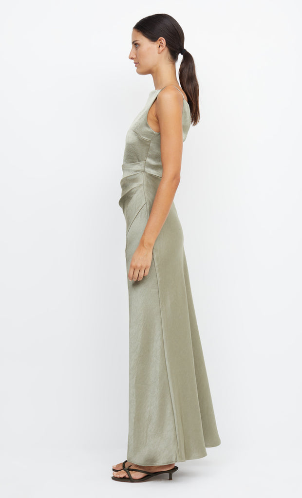 Dreamer High neck Maxi Dress in Sage Green by Bec + Bridge