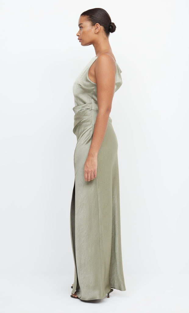 Dreamer High neck Maxi Dress in Sage Green by Bec + Bridge