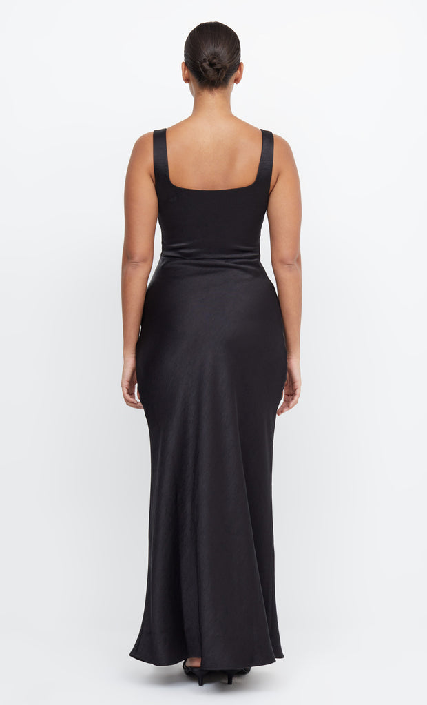 Dreamer Square Neck Formal Bridesmaid Dress in Black by Bec + Bridge